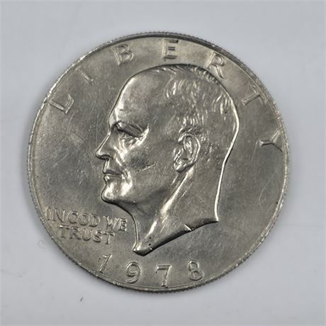 1978 liberty silver dollar no mint mark