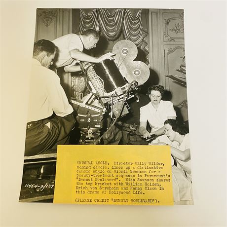 Sunset Boulevard Original Press Photograph