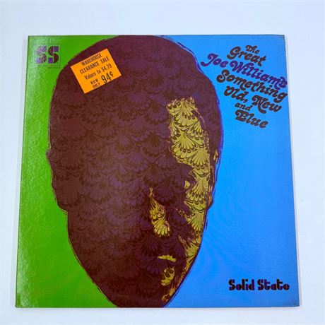 Joe Williams Something Old New and Blue Vinyl Record