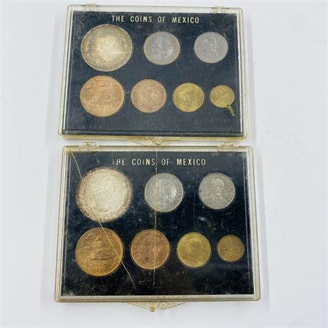 2 - 1964 Mexico UNC Set