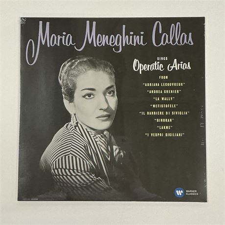 Maria Callas Sings Operatic Arias Sealed Vinyl Record