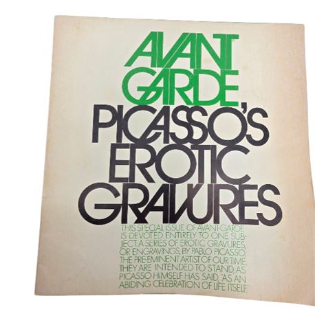 Pablo Picasso Avant Garde Picasso's Erotic Gravures