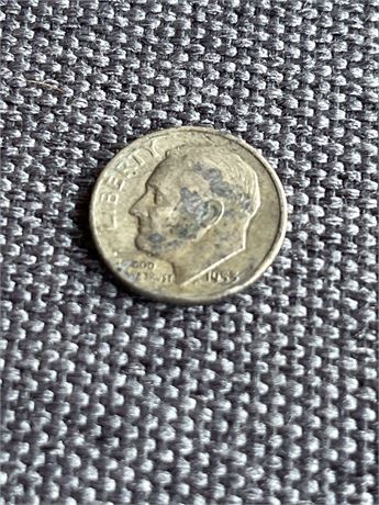 1953D dime