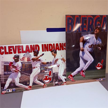 2 Cleveland Indians Posters