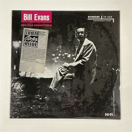 Bill Evans New Jazz Conceptions Sealed Vinyl Record