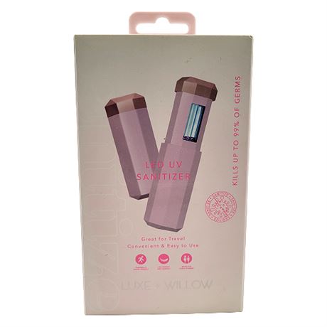 New Luxe & Willow LED UV Sanitizer Wand