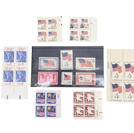 Lot of Plate Block & Block Stamps