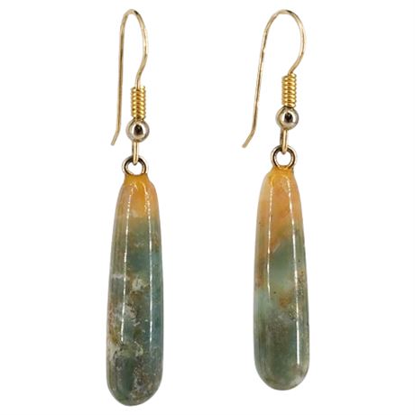 Artisan Made Jasper Gemstone Earrings