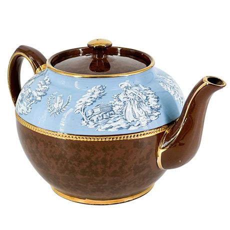 Vintage Sadler Staffordshire English Ceramic Teapot