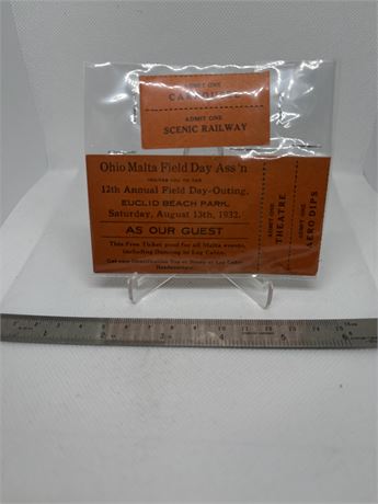 Euclid Beach Entrance / Ride Tickets