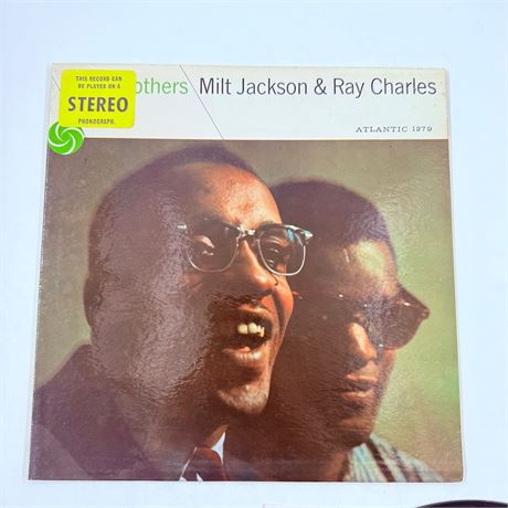Soul Brothers Milt Jackson & Ray Charles Vinyl Record