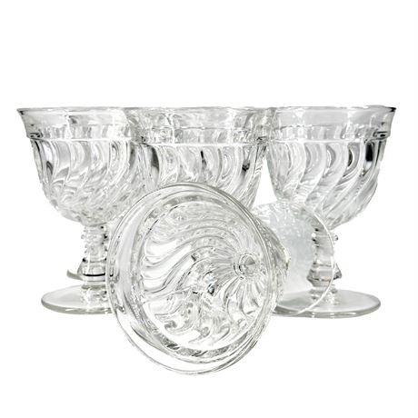 Vintage Fostoria Colony Goblets (Set of Six)