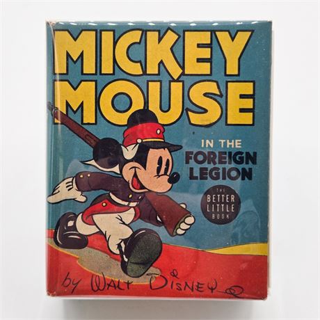 Sealed "Mickey Mouse in the Foreign Legion" by Walt Disney