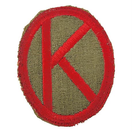 1930s US Army 95th Infantry Division Shoulder Patch