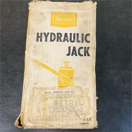Sears Hydraulic Jack