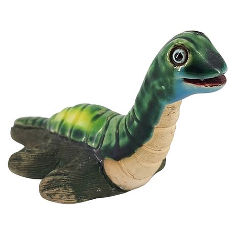 Vintage Terra Cotta Plesiosaurus Figurine