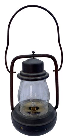Vintage Battery Operated Miniature Brass Cabin Lantern