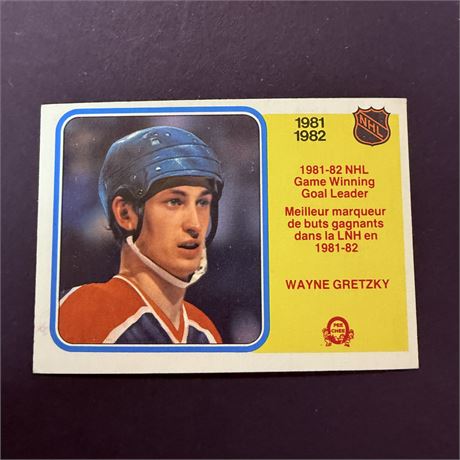 1982 OPC Wayne Gretzky