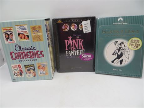 DVD Sets Comedies, Pink Panther & Dean Martin & Jerry Lewis