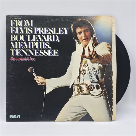 Elvis Presley, From Elvis Presely Boulevard, Memphis Tennessee 1976