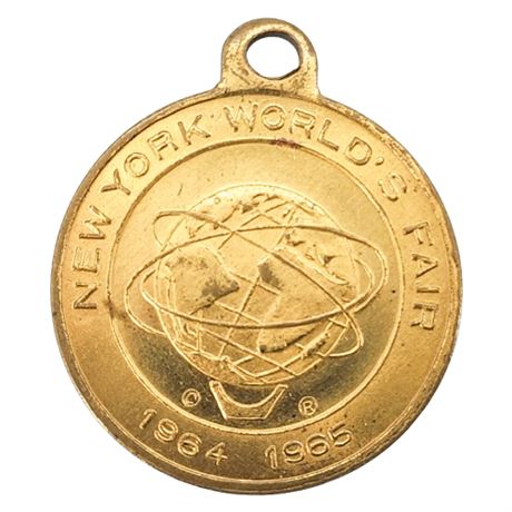 Vintage 1964 1965 New York World's Fair Medallion
