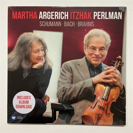 Martha Argerich Itzhak Perlman Sealed Vinyl Record
