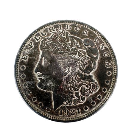 1921 Silver Morgan Dollar