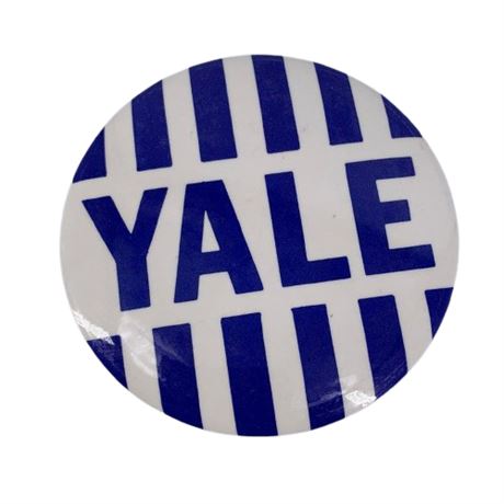 Vintage Yale Extra Large Button