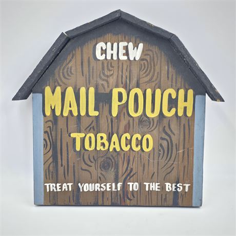 VTG Mail Pouch Wood Advertising Plaque