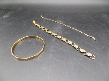 3 BRACELETS MONET, SARAH COVENTRY & AVON