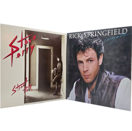 Steve Perry, 1984 Promo Album &  Rick Springfield, 1983