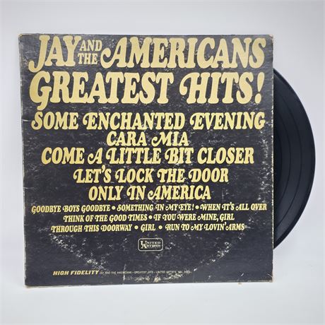 1965 Jay and the Americans Greatest Hits
