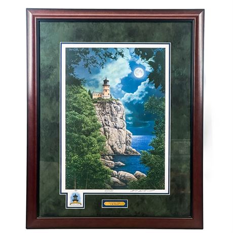 Framed Lithographic Print "Centennial Light" by Artist Ben Richmond