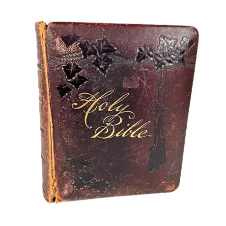 Antique Pictorial Family Bible