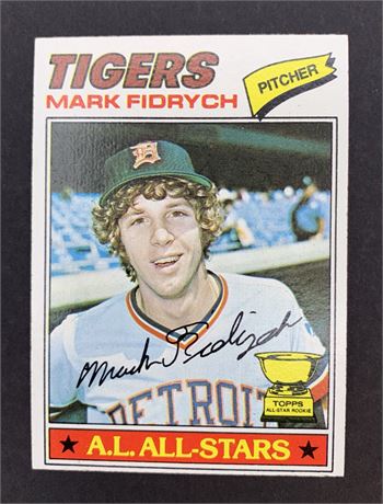 1977 TOPPS #265 Mark Fidrych Tigers Baseball Card