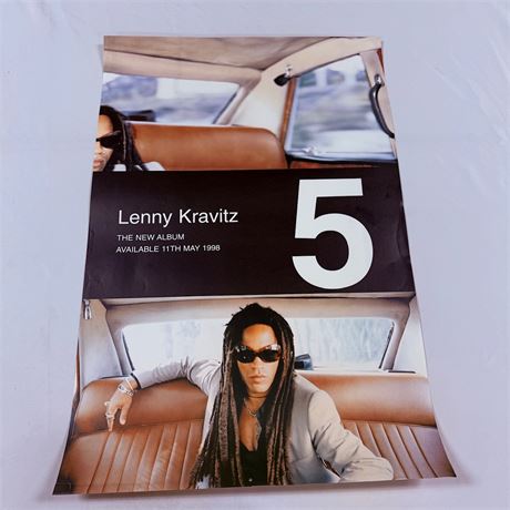 Lenny Kravitz Album Promo Poster