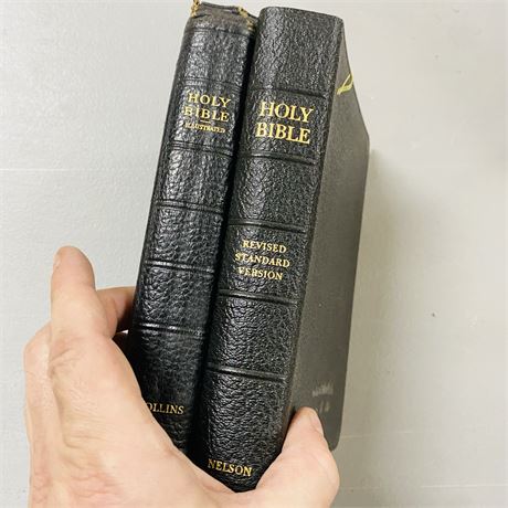 2 Vintage Bibles