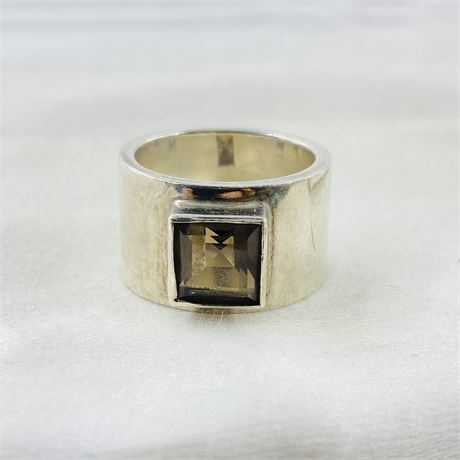 14g Vtg Estelle Designer Sterling Ring Size 7.5