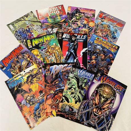 12 image Comic Books