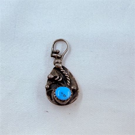 1.9g Navajo Reversible Sterling Pendant