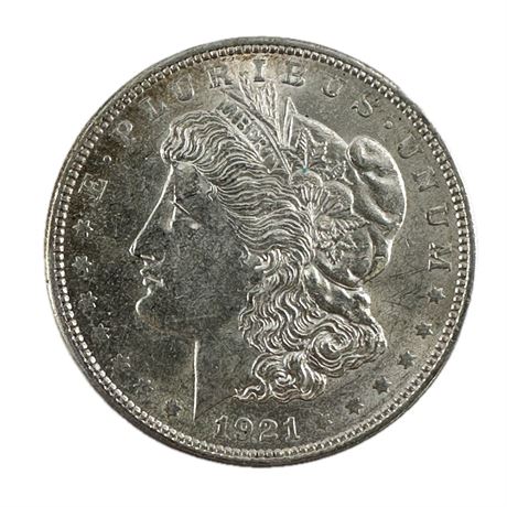 1921 P Morgan Silver Dollar