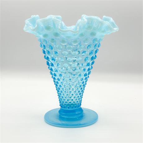 Vintage Fenton Hobnail Vase