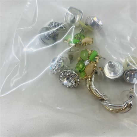 Costume Earring Lot - All Matching Pairs in Excellent Condition
