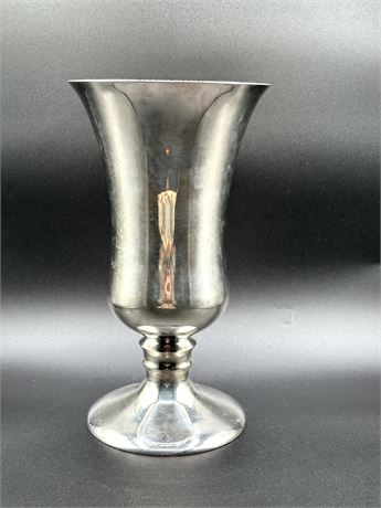 NEW Large 12.5" Tall Pottery Barn Silver Vase