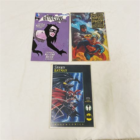 3 Batman Graphic Novels
