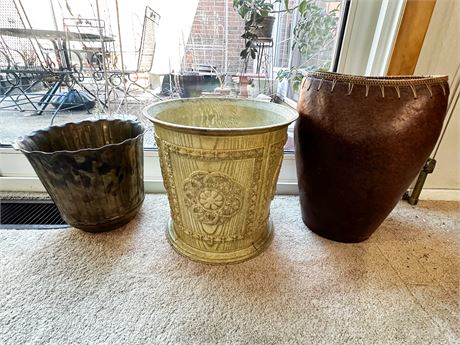 Lot of Assorted Planters