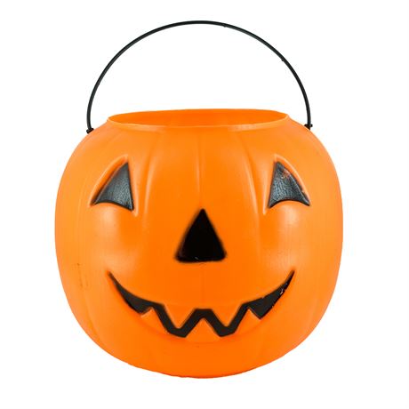 Vintage Blow-Mold Halloween Bucket