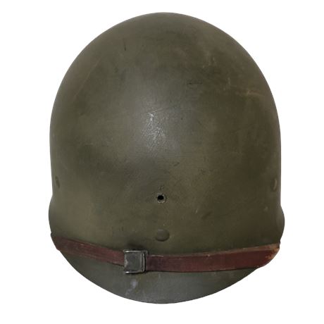 WWII Helmet Liner Late War Westinghouse Khaki Webbing Chin Strap United Carr
