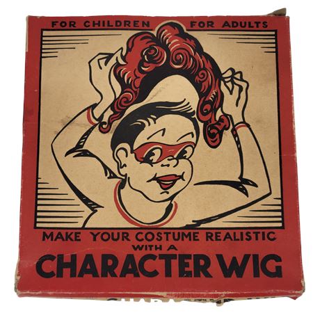 Vintage Pirate Character Wig No. 1100