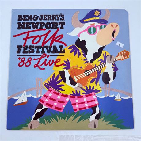 Ben & Jerry’s 1988 Folk Festival Vinyl Record